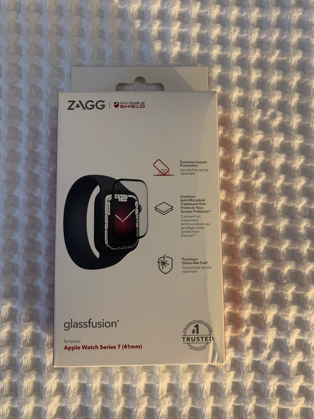 InvisibleShield GlassFusion Screen Protector for Apple Watch Series 7 41mm NWT